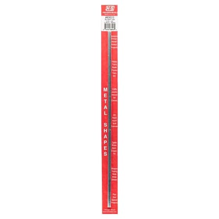 K&S Precision Metals K&S 12 in. L Square Aluminum Tube 83013